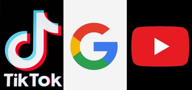 דיווחים בחו"ל: גוגל מפתחת מתחרה ל-TikTok באמצעות היוטיוב. לוגו החברות