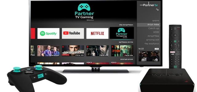 באדיבות פרטנר TV מעל 400 משחקים: פרטנר TV משיקים חבילת גיימינג. באדיבות פרטנר TV