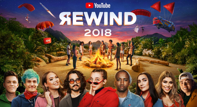 יוטיוב מכריזים: השנה לא יעלה סרטון ה-Rewind. REWIND 2018 מתוך יוטיוב