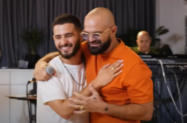 סיכומוזיקלי: אברהם טל ועדן חסון מפתיעים צילום מסך מהקליפ