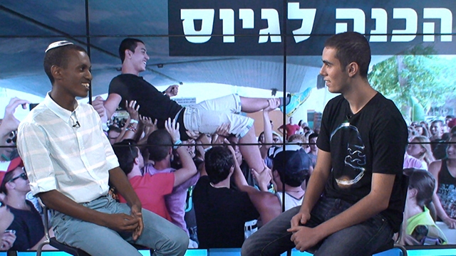 איך מתכוננים לקראת הגיוס לצבא? הנער אביאל אליהו מספר צילום: אבי חי ויוגב אטיאס